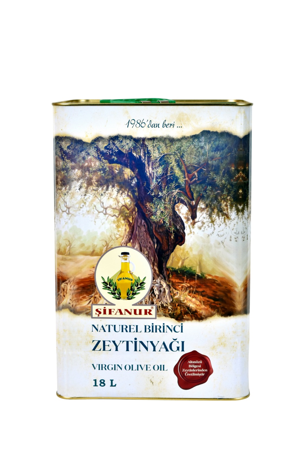 18L Naturel Birinci Zeytinyağı